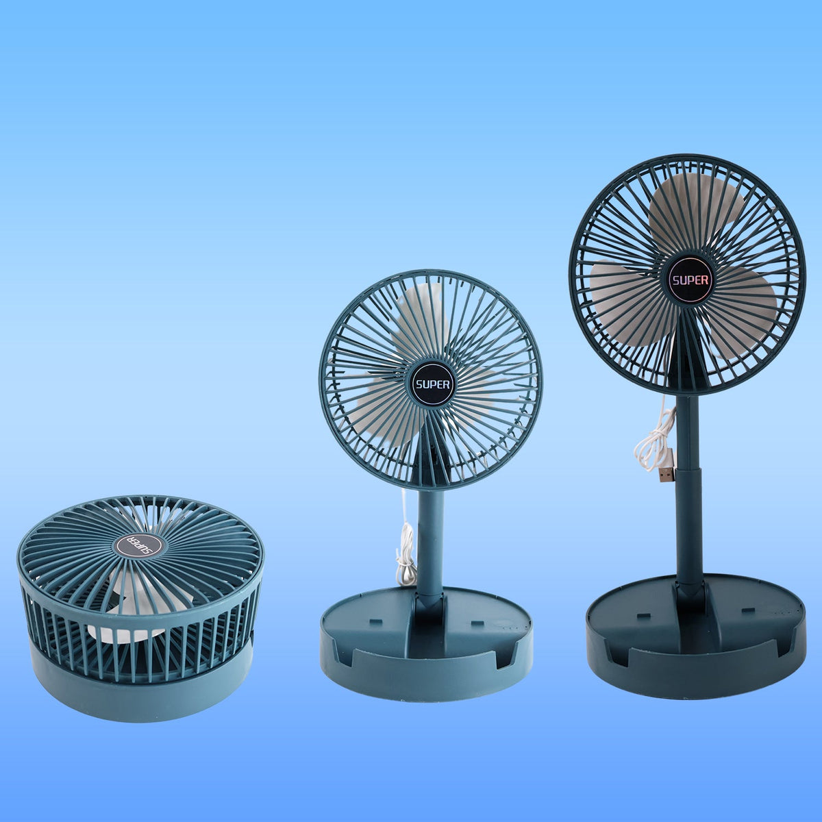 Foldable Telescopic Fan