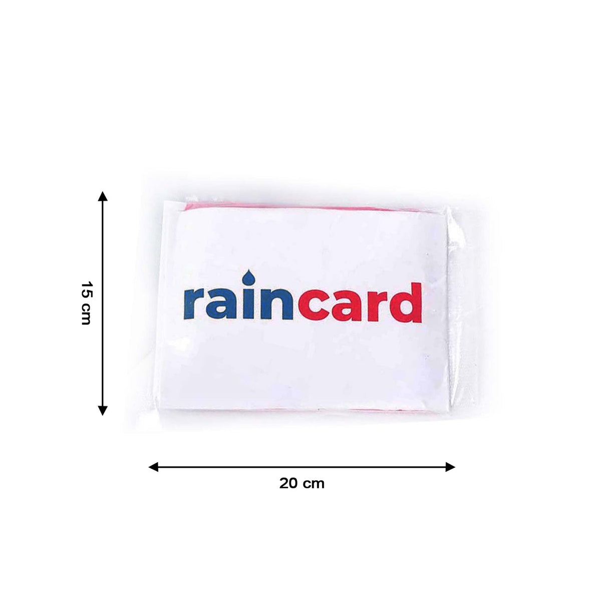 Wallet-Sized Emergency Raincoat