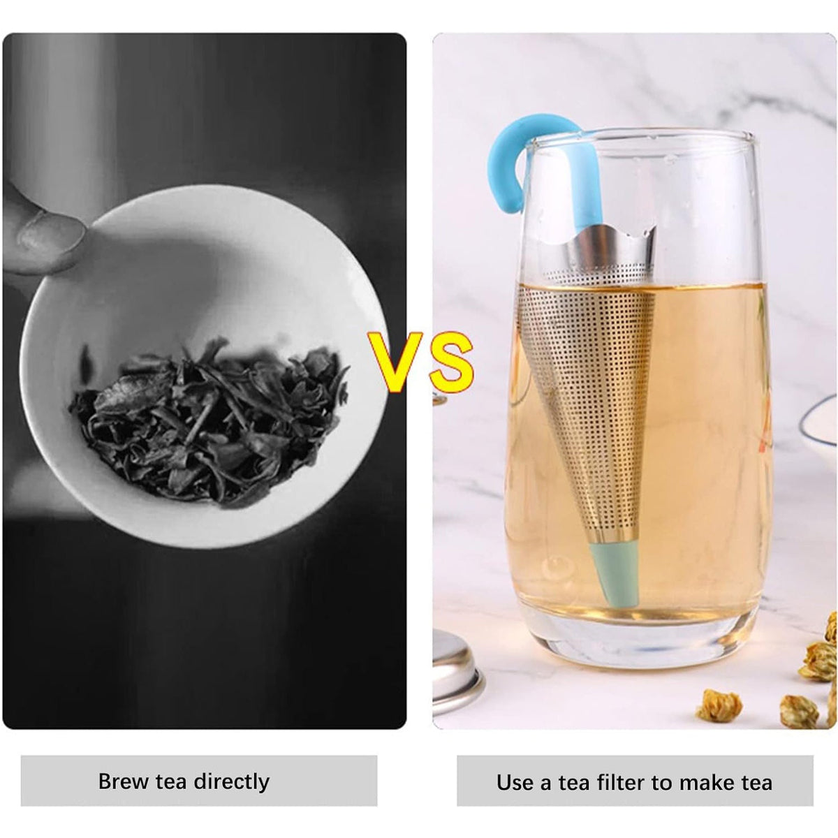 Reusable Cute Umbrella Tea Strainer