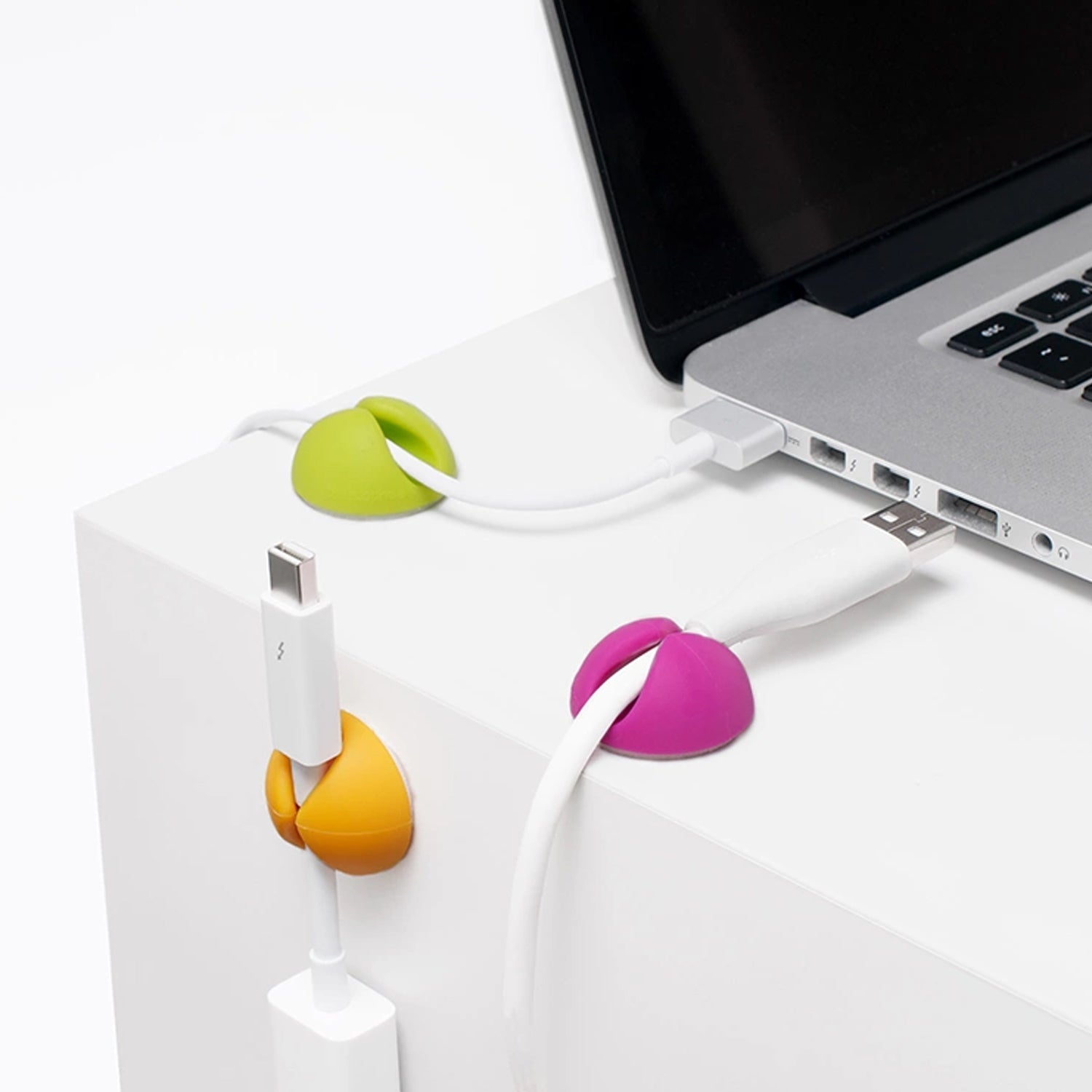 10-Pack Self-Adhesive Cable Clips