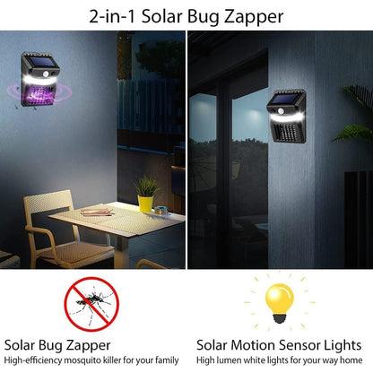 Solar Bug Zapper & Light