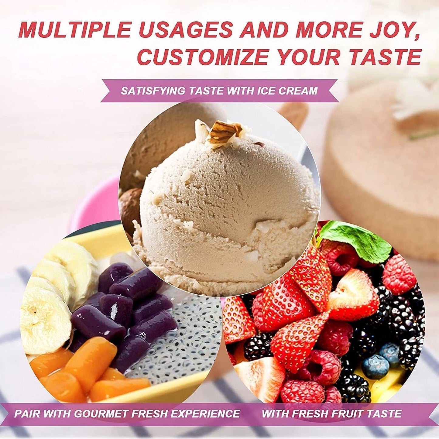 Ice Cream Bowl & Spoon Set