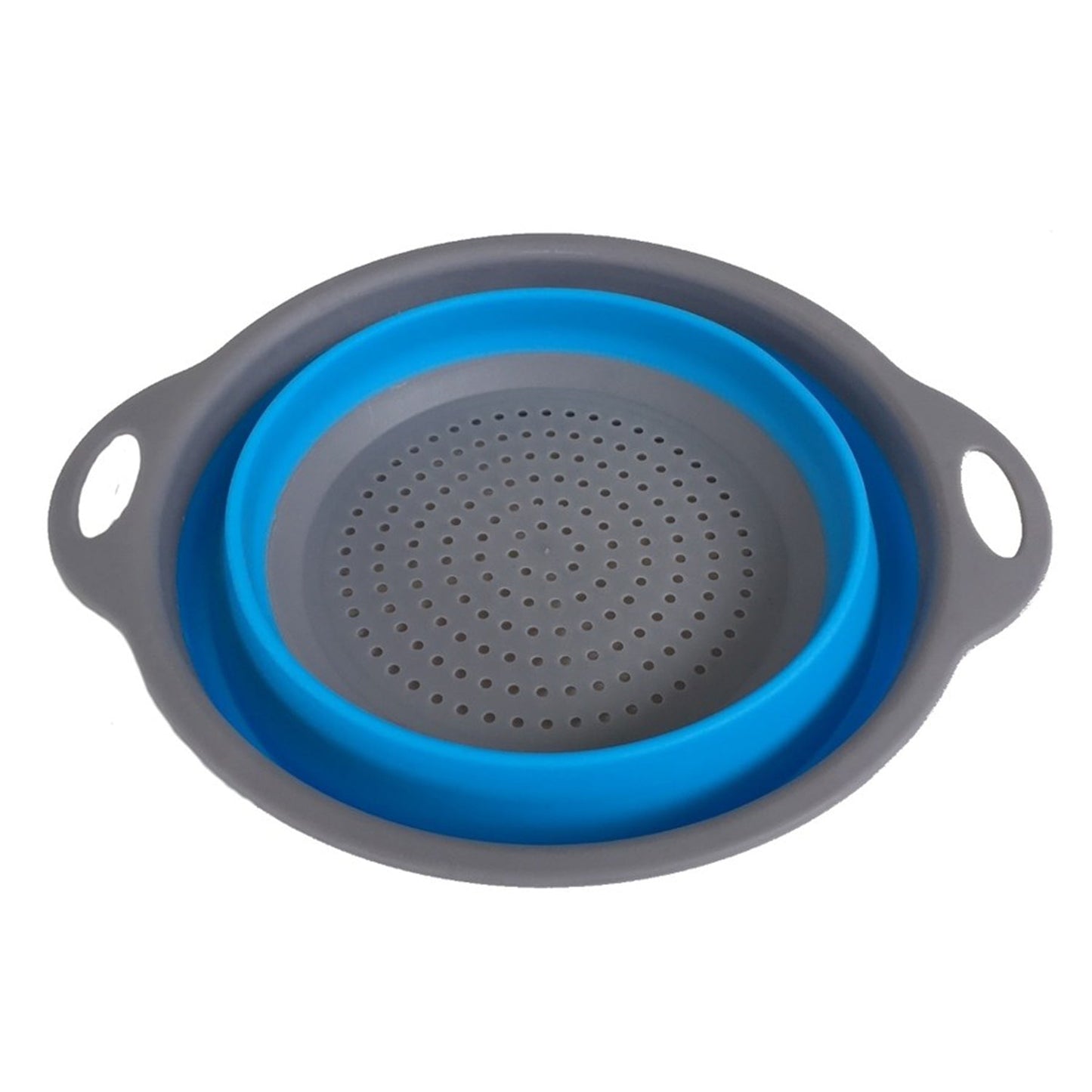 Foldable Round Silicone Strainer