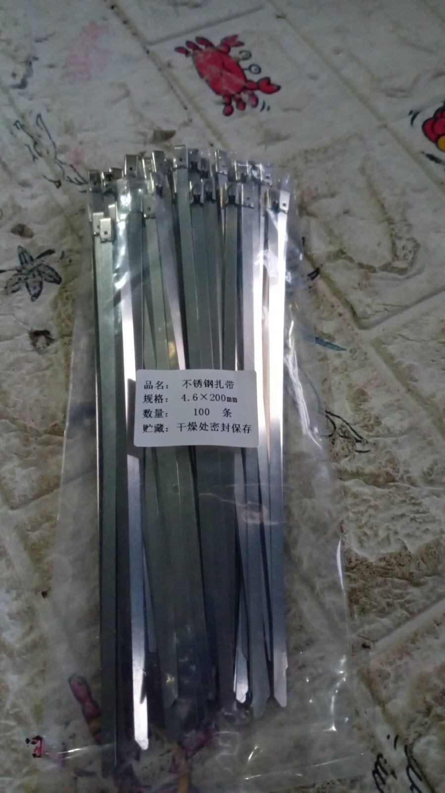 Steel Cable Tie Set