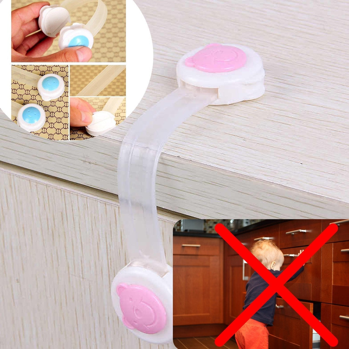 Baby Safety Strap Locks