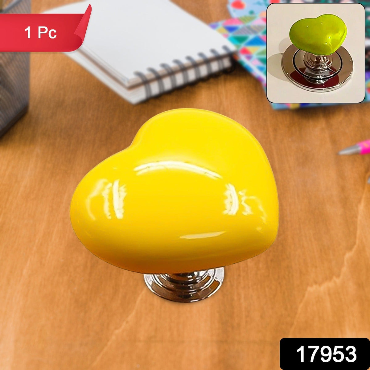 Elegant Heart Cabinet Knob