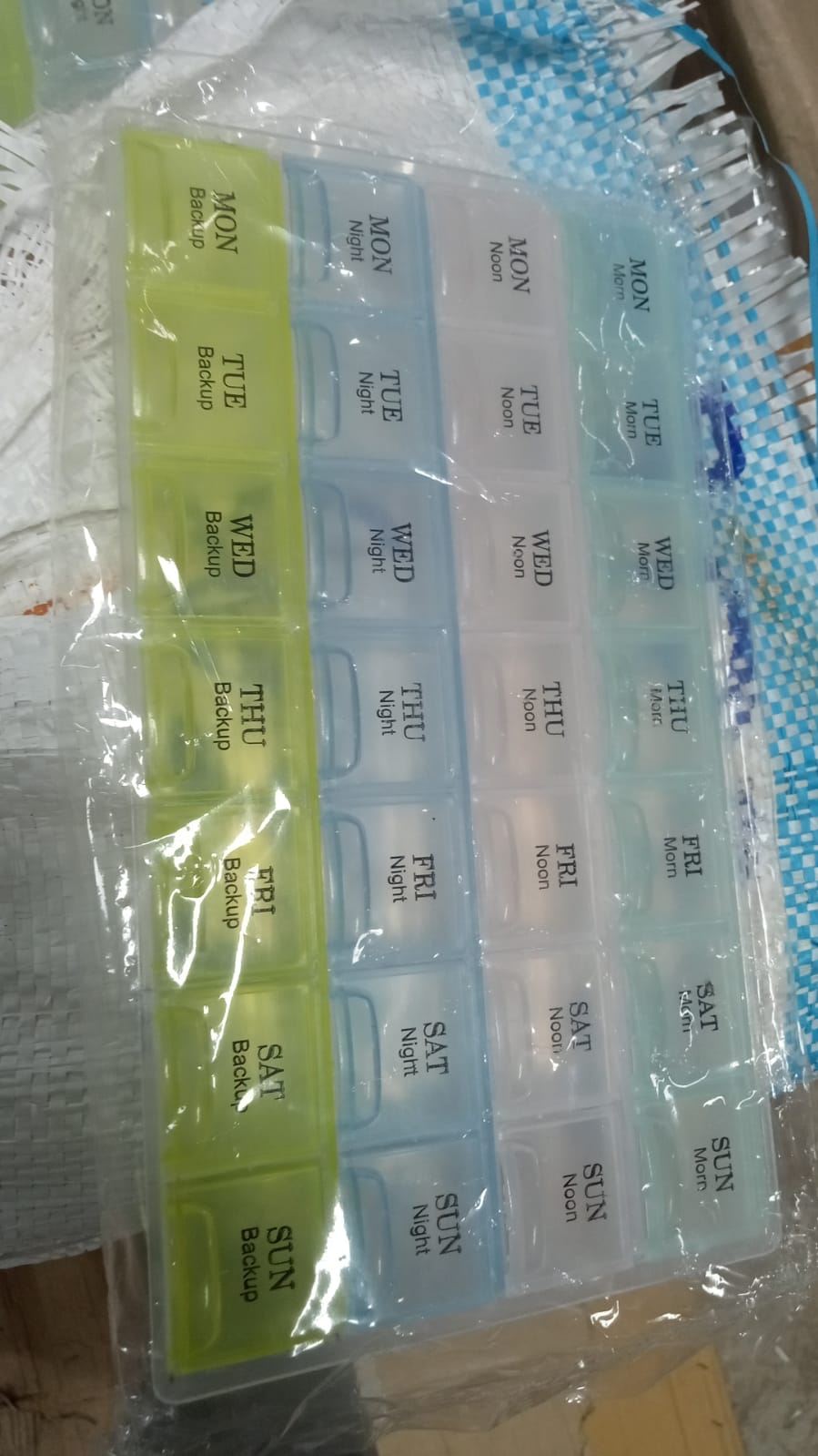 Weekly Pill Organizer Box