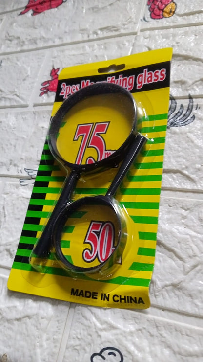 2pc Magnifying Glass Set