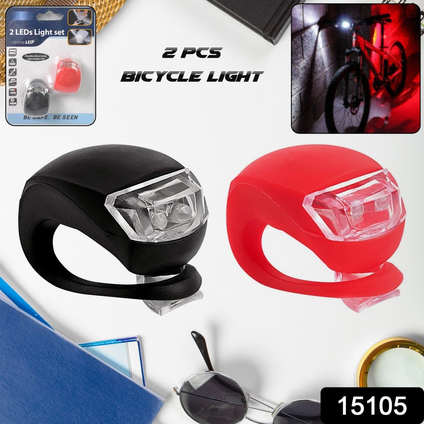 LED Bike Light Set