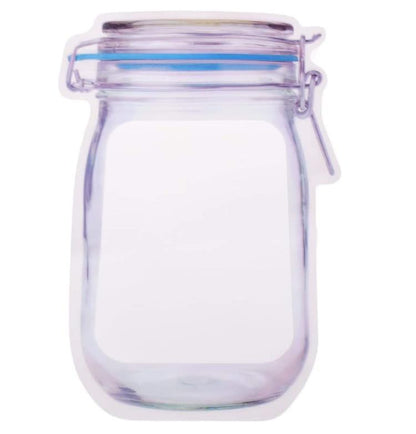 Mason Jar Zipper Pouches