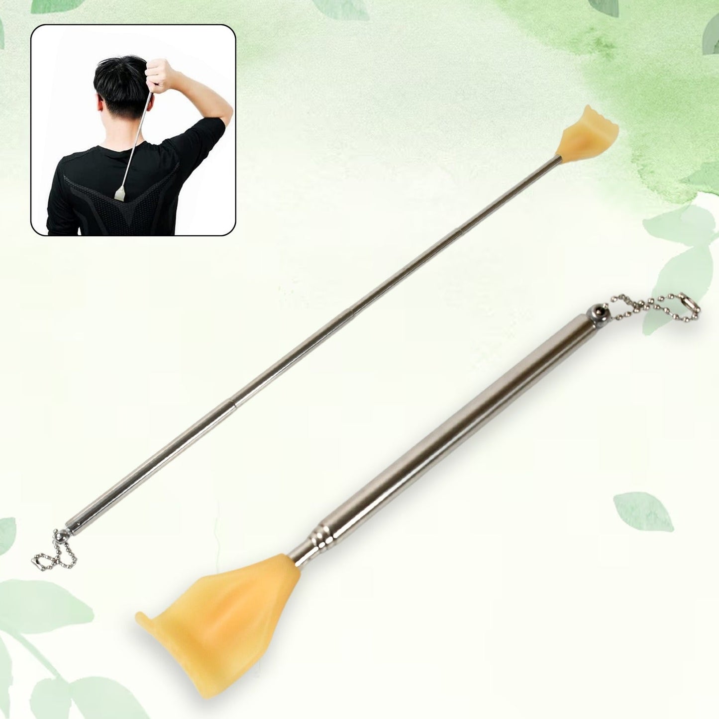 Retractable Metal Back Scratcher