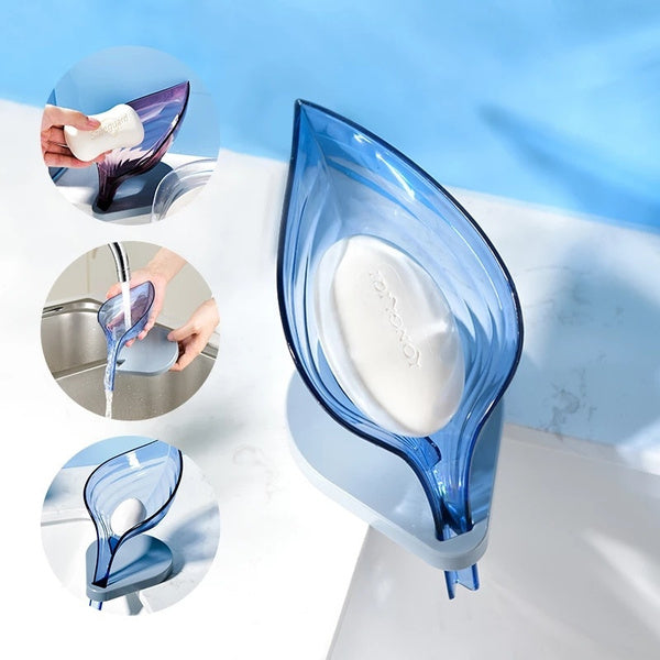 Leaf Shape Soap Box Holder