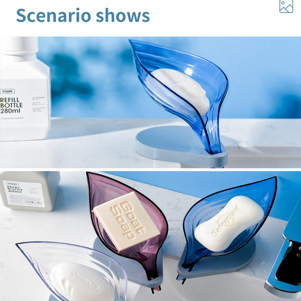 Leaf Shape Soap Box Holder