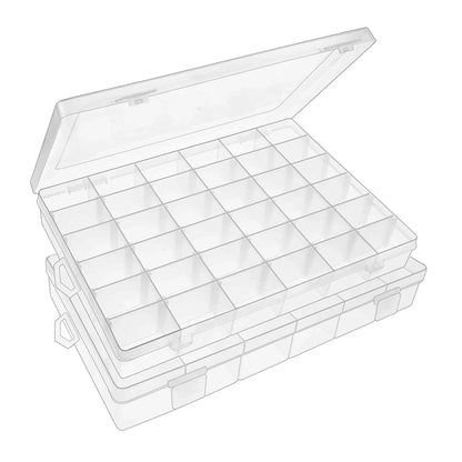 Clear Adjustable Organizer Box