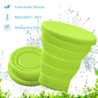 Silicone Foldable Travel Mug