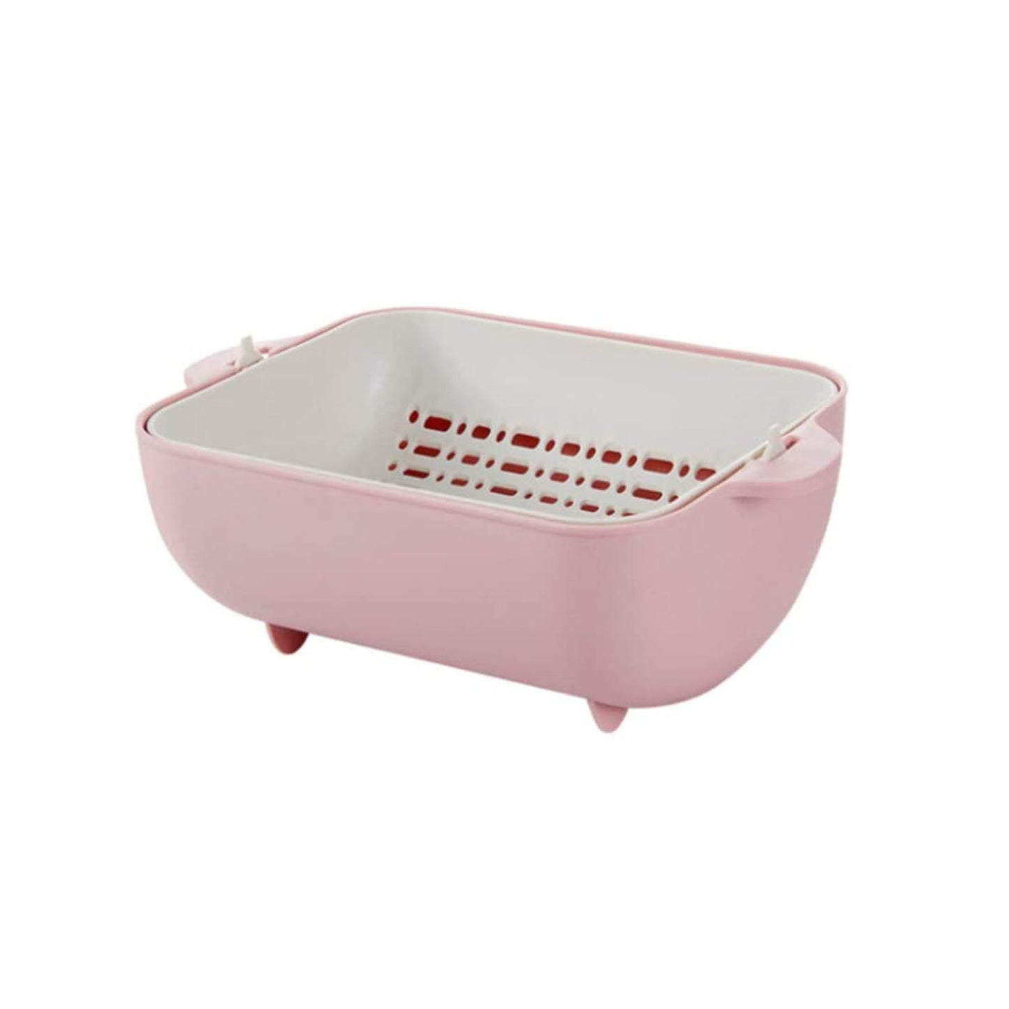 Tilt-and-Drain Colander Bowl