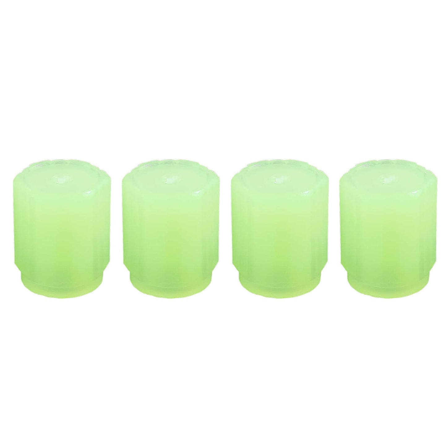 Glow-in-the-Dark Tire Valve Caps