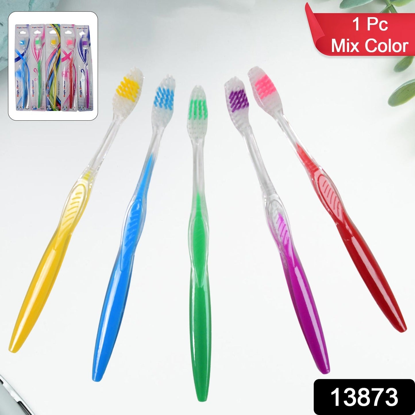 Soft Plastic Toothbrush