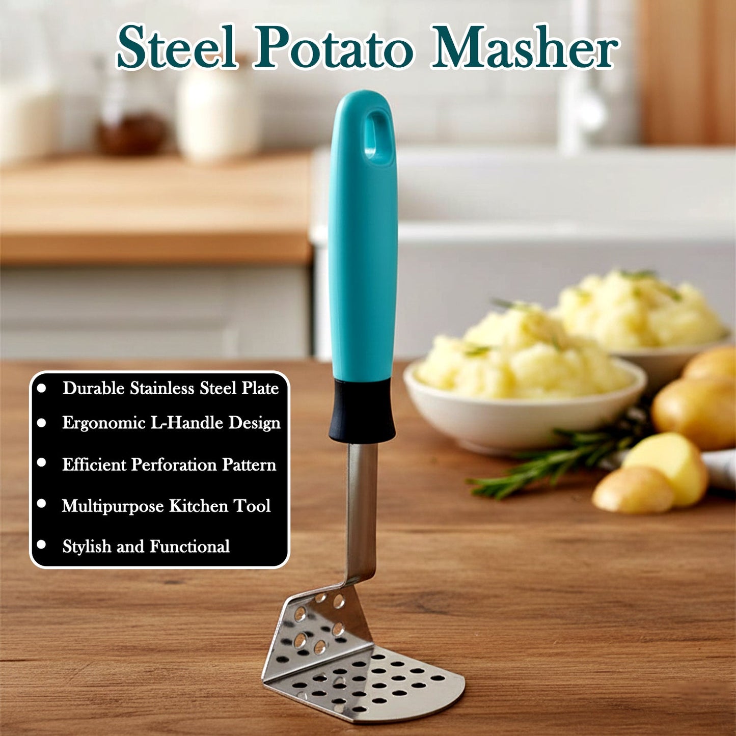 Pro L-Handle Masher
