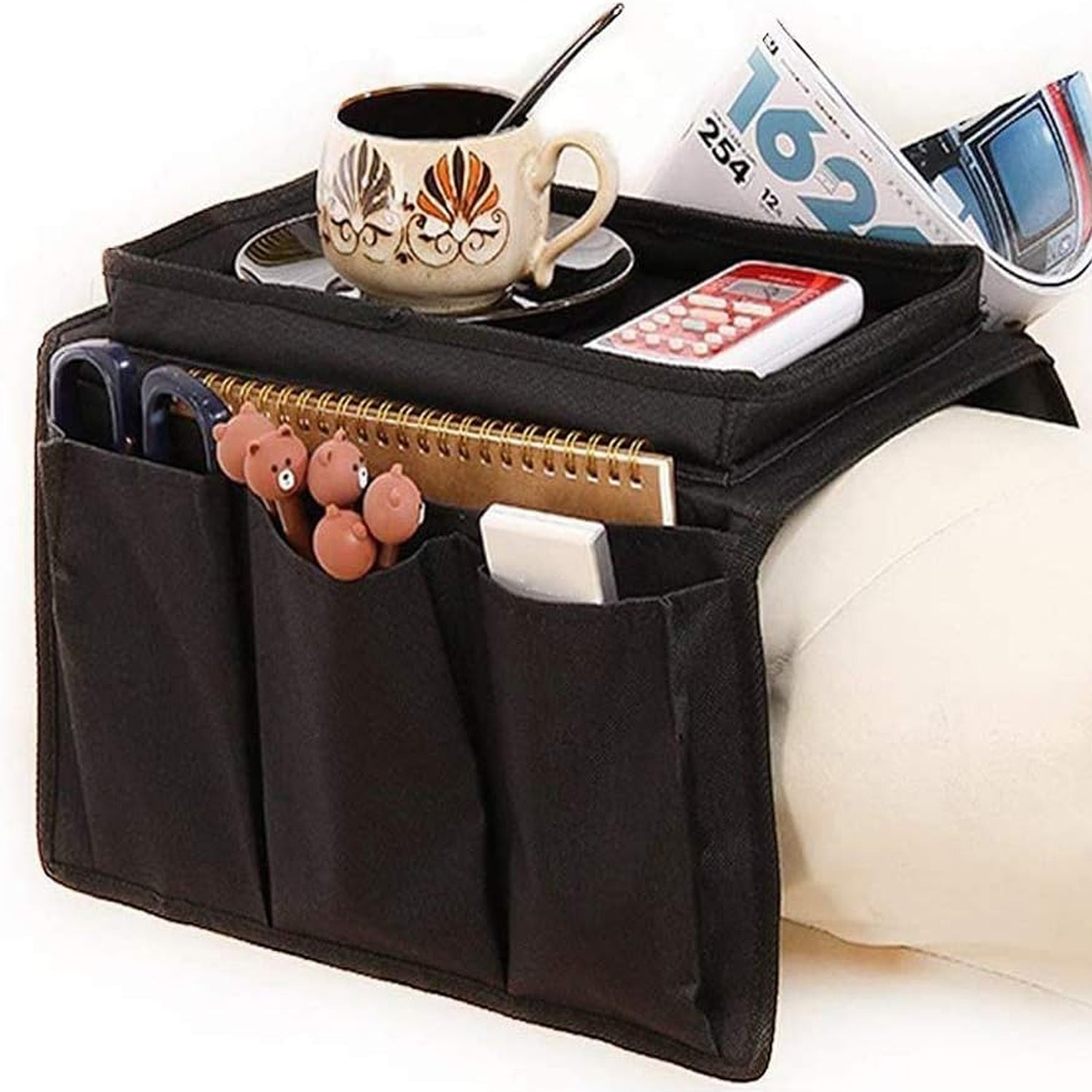 Sofa Armrest Organizer Bag