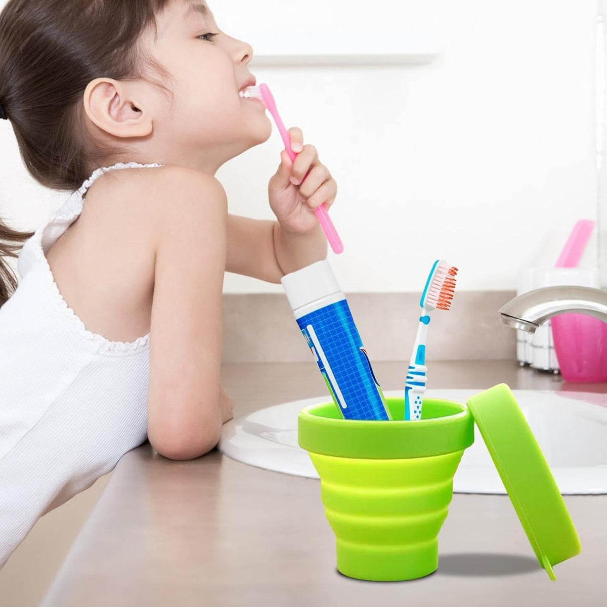 Silicone Foldable Travel Mug
