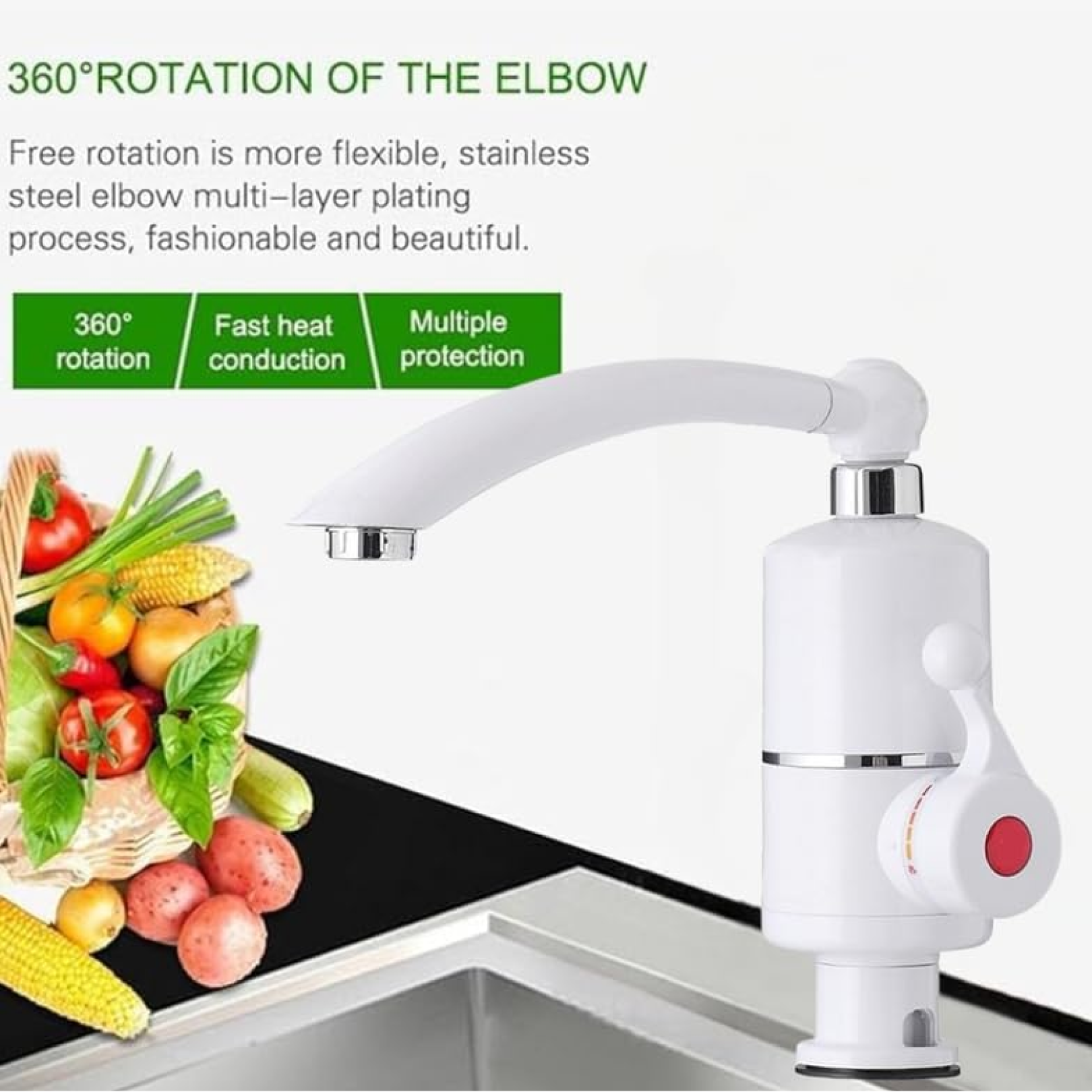 Instant Hot Water Heater Faucet