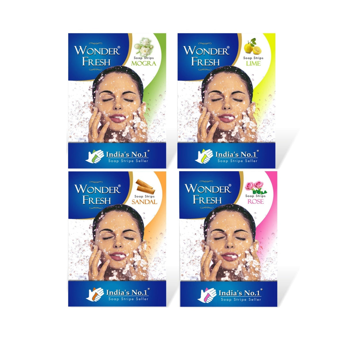 Fresh Paper Soap Strips Traveling Hand Wash