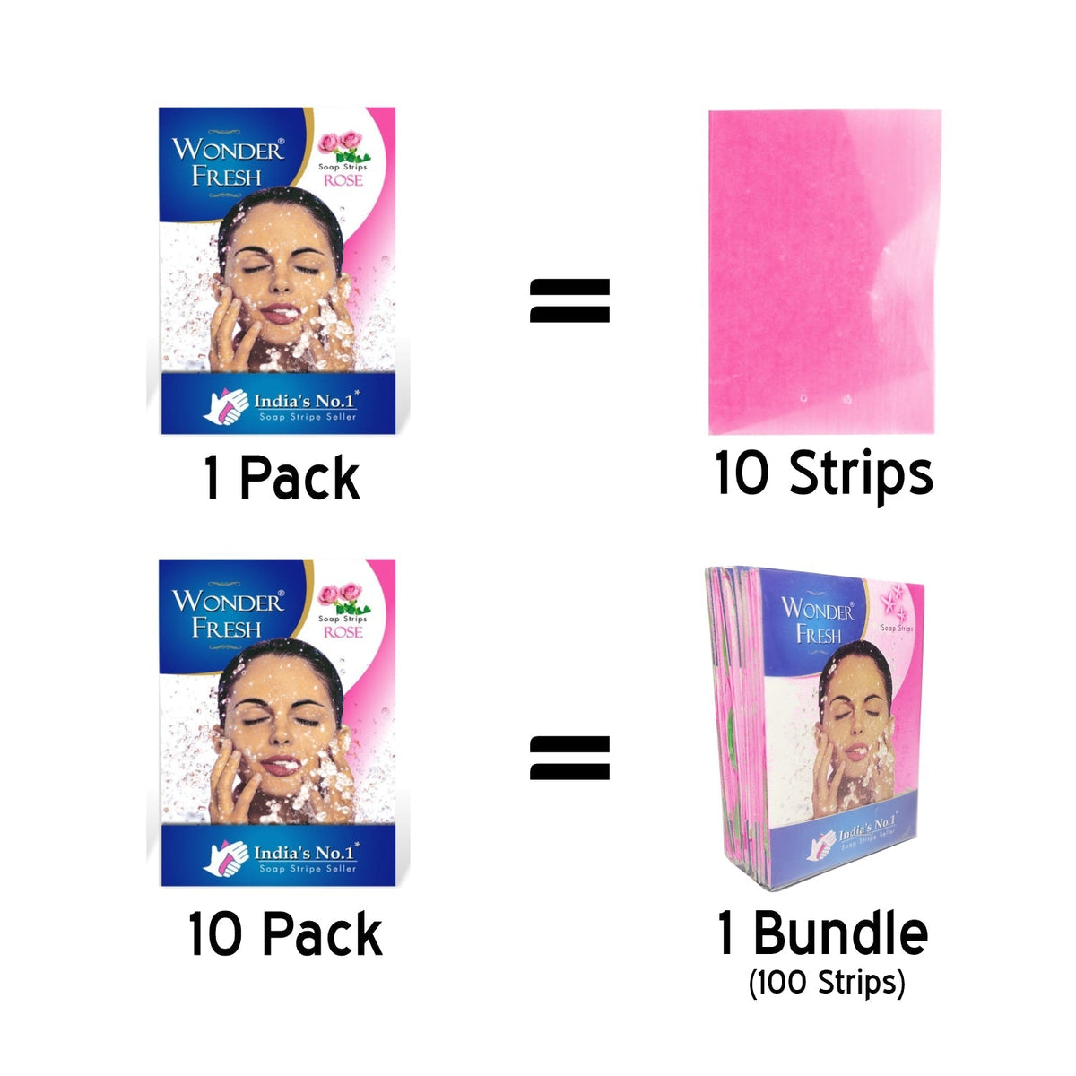 Fresh Paper Soap Strips Traveling Hand Wash