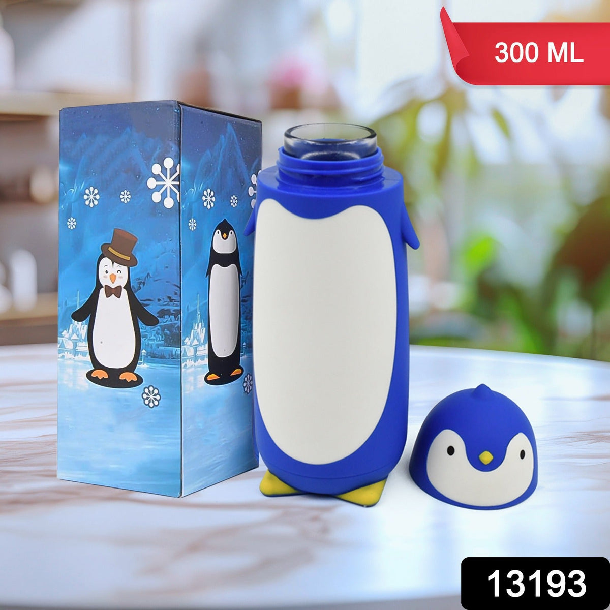 Penguin Cartoon Water Bottle
