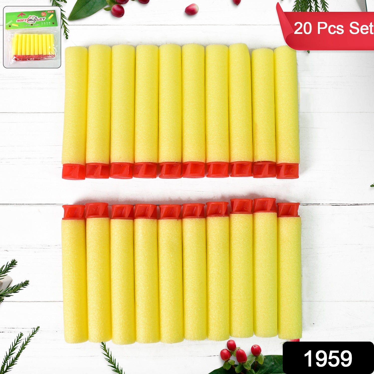 Refill Bullet Darts Soft Round Kids Toy