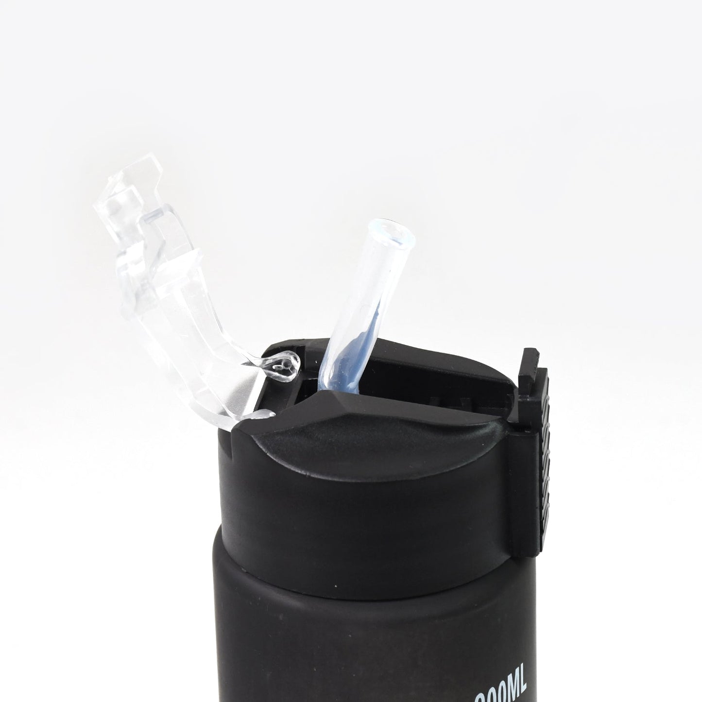 Plastic Black Motivational Water Bottle