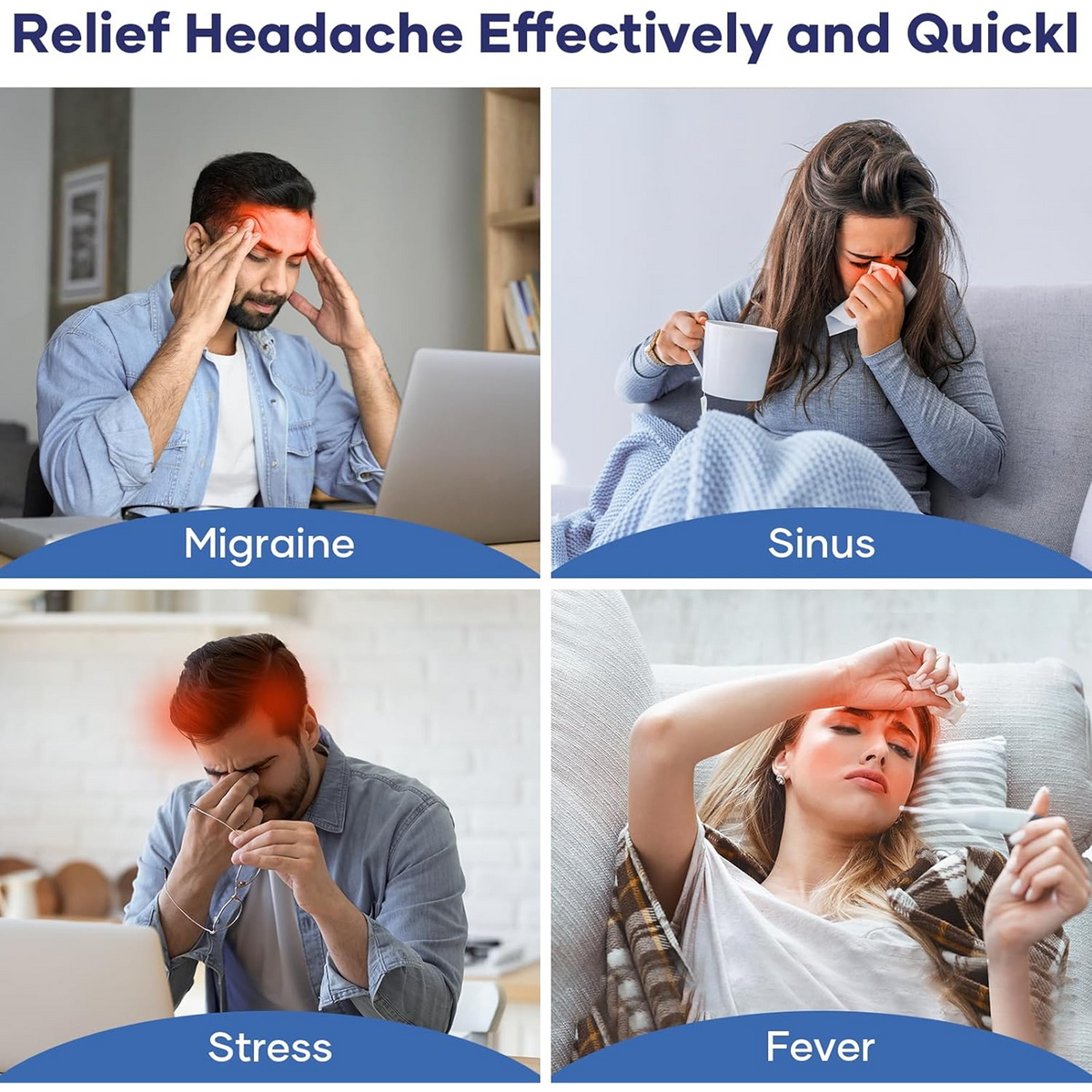 Headache Relief Ice Cap