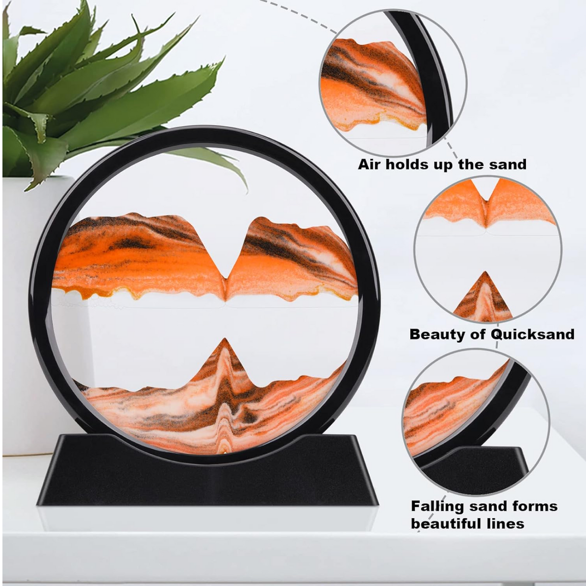 Moving Sand Art Picture Decor