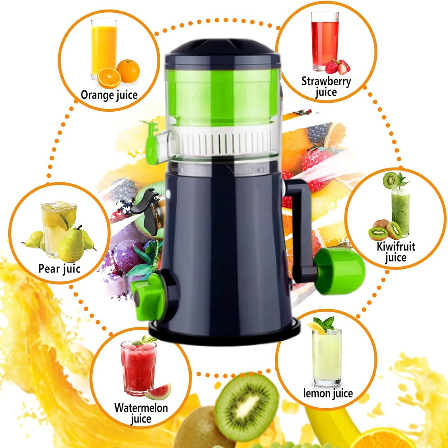 Manual Compact Fruit Juicer
