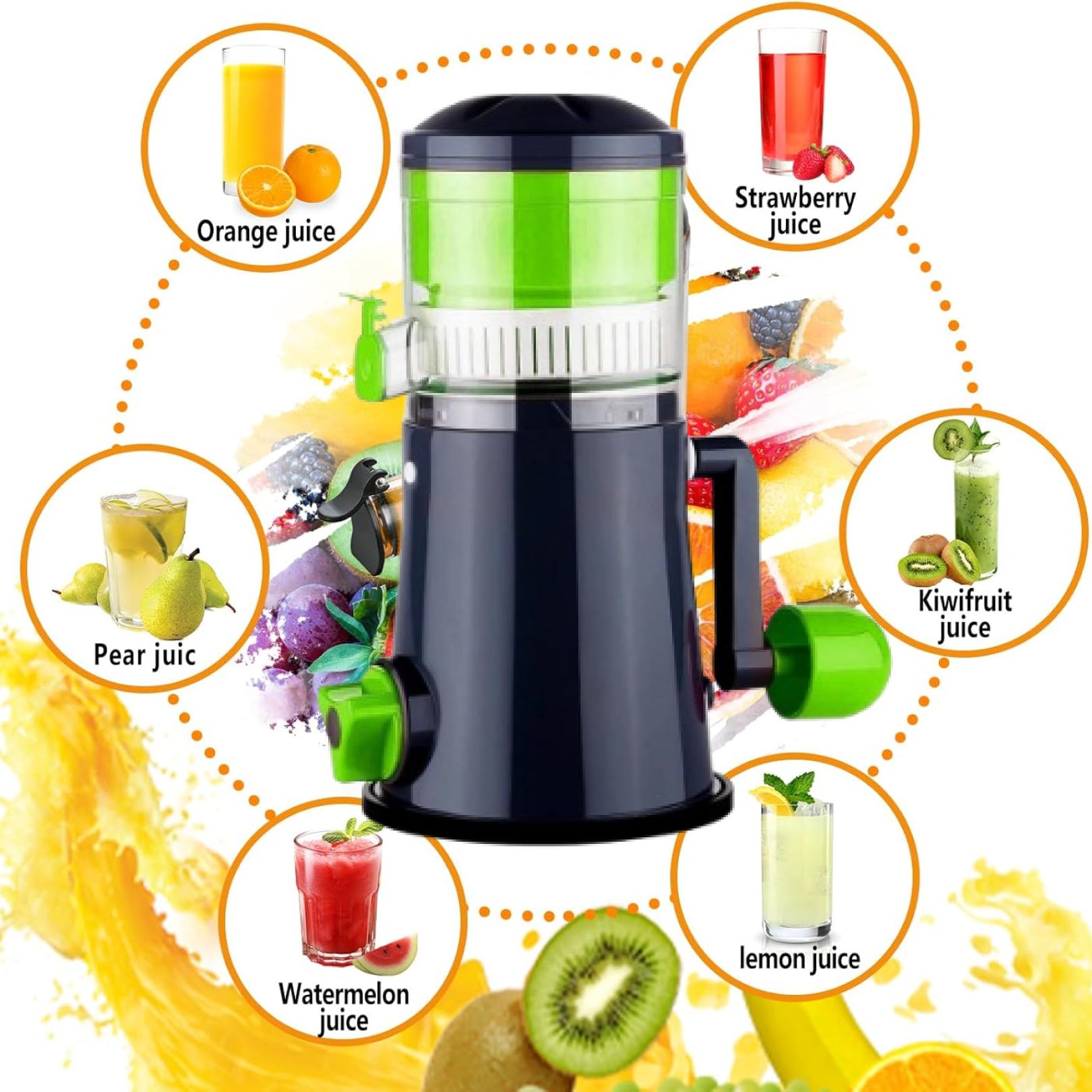Manual Compact Fruit Juicer