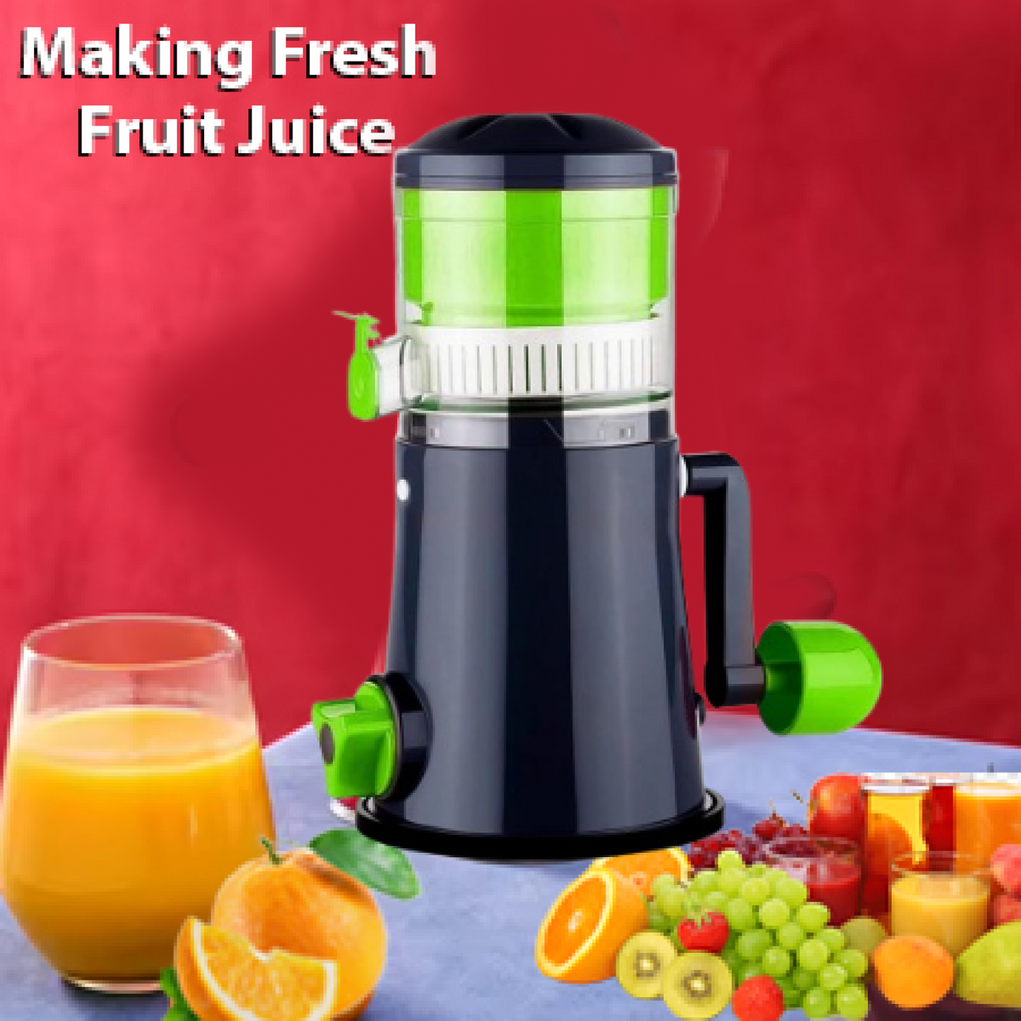 Manual Compact Fruit Juicer
