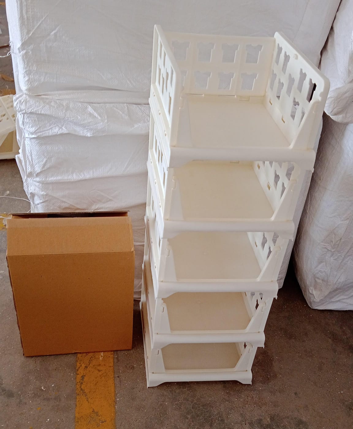 Stackable Ventilated Storage Cart