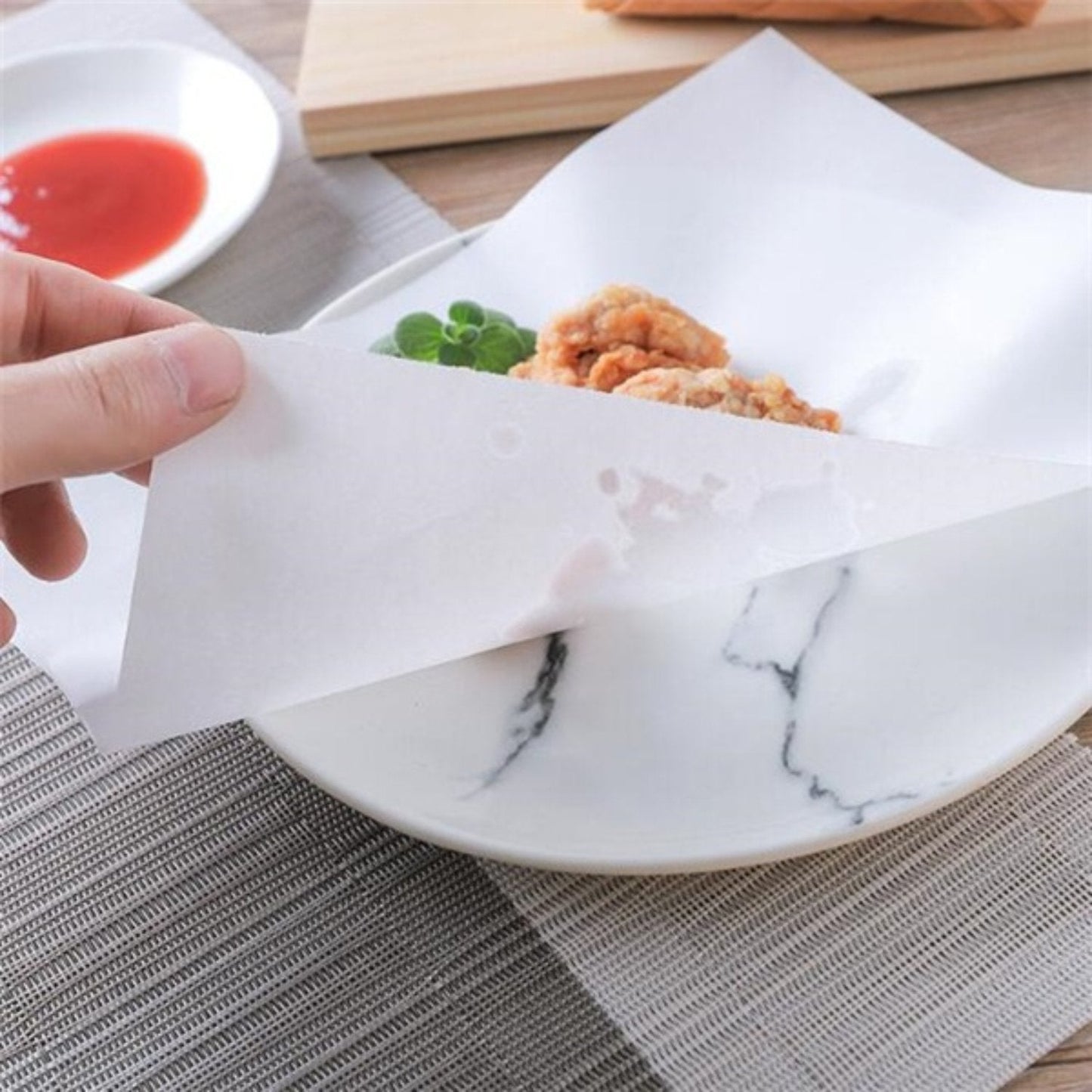 Oil Absorbing Cooking Sheets