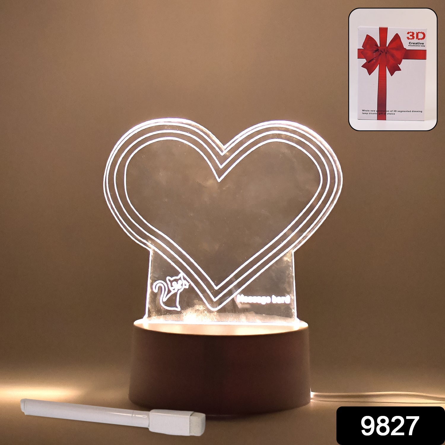 3d Acrylic Decorative Lamp