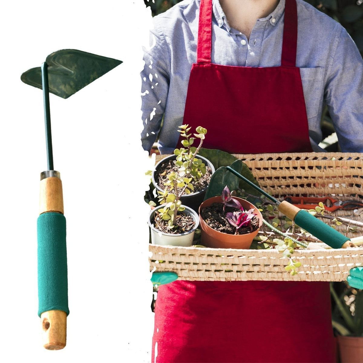 Gardening Hoe Tool With Handle