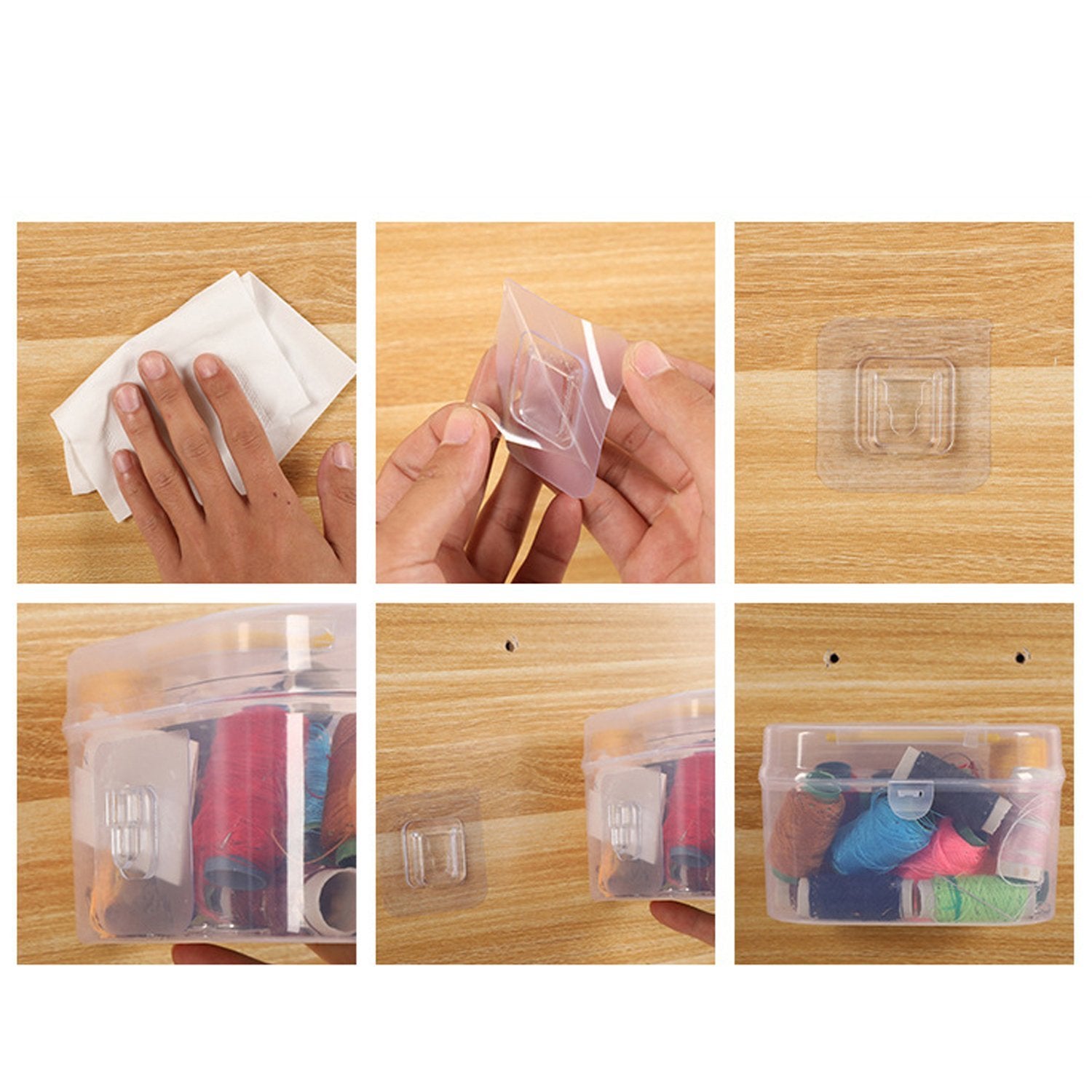 Adhesive Hook Pair