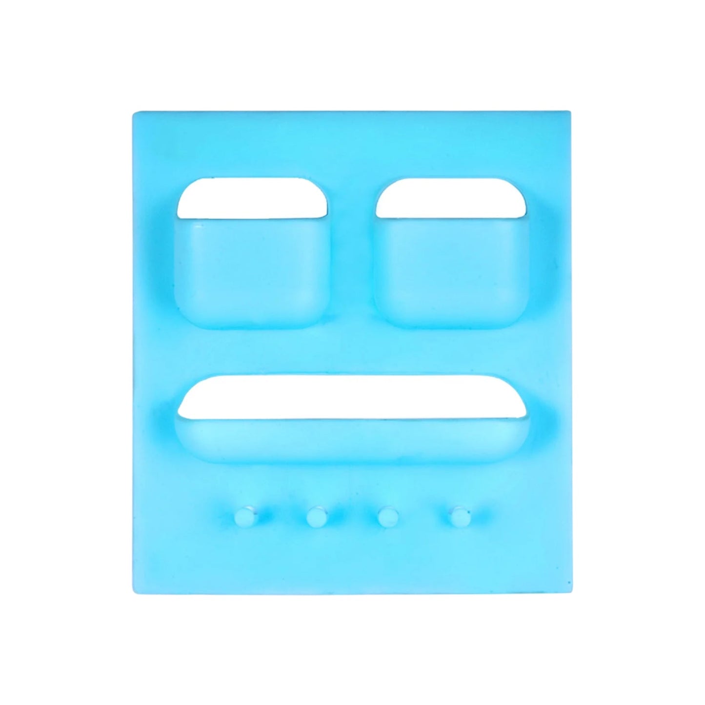 Plastic Soap & Brush Holder