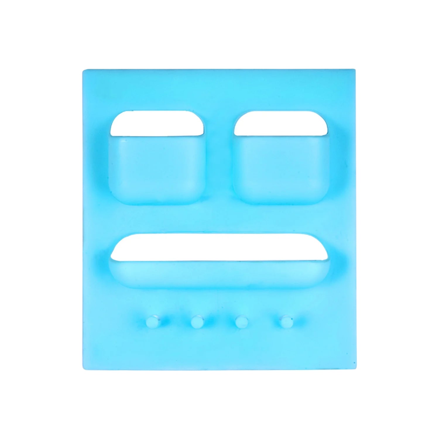 Plastic Soap & Brush Holder