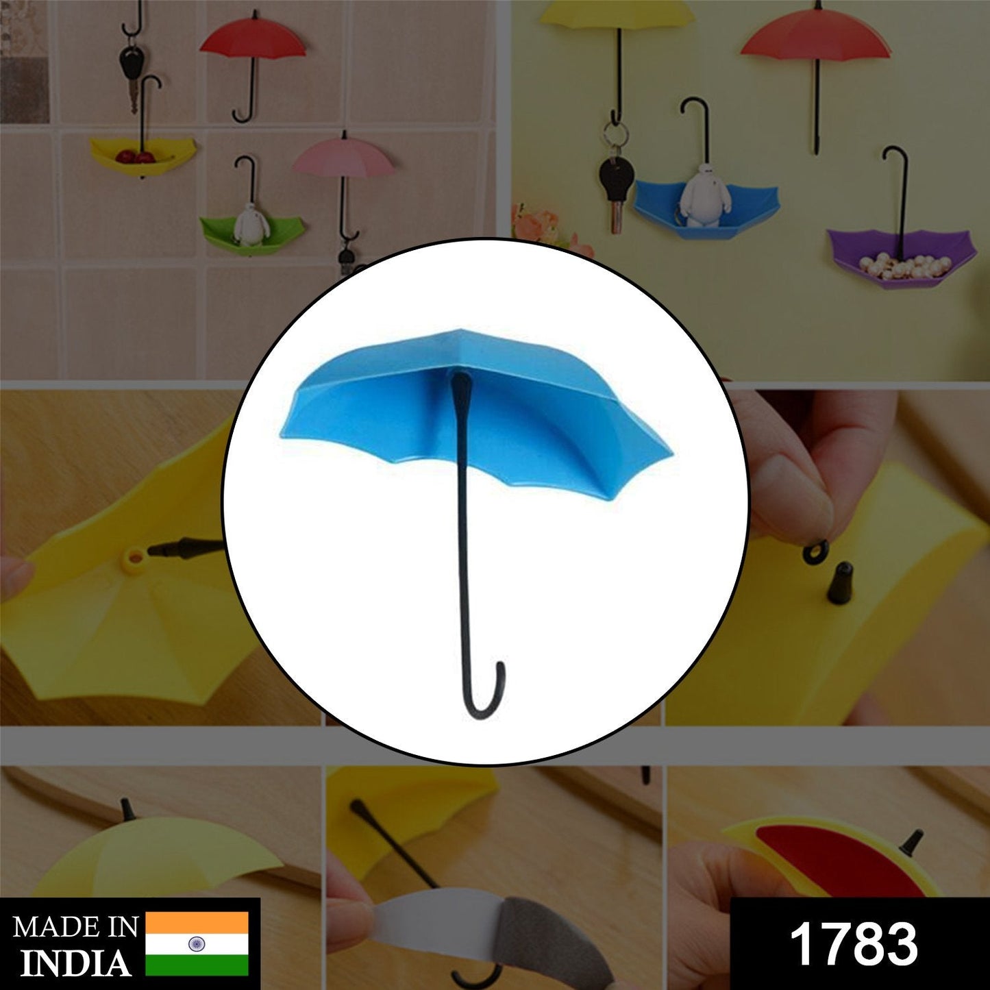 Colorful Umbrella Key Holder