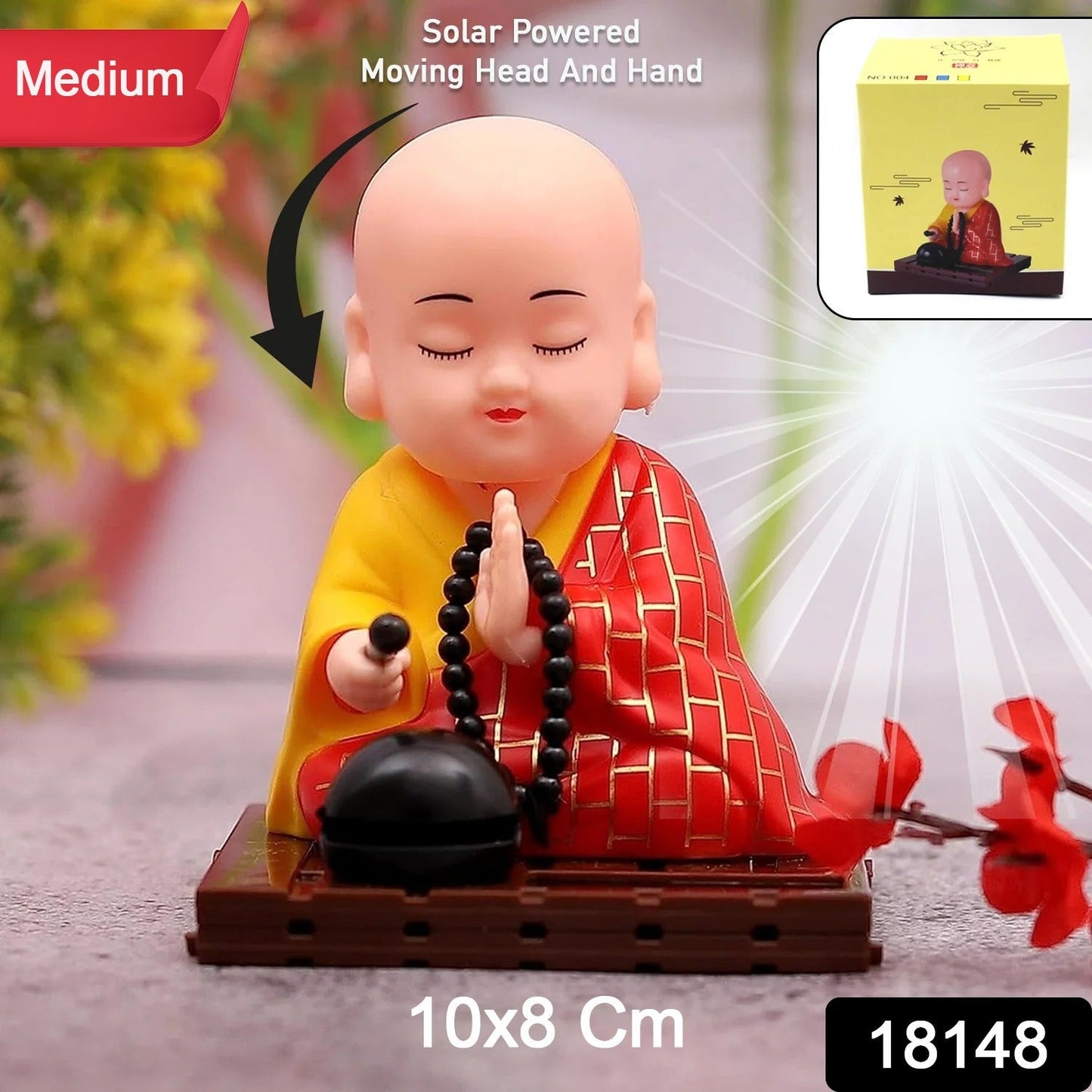 Solar Buddha Statue