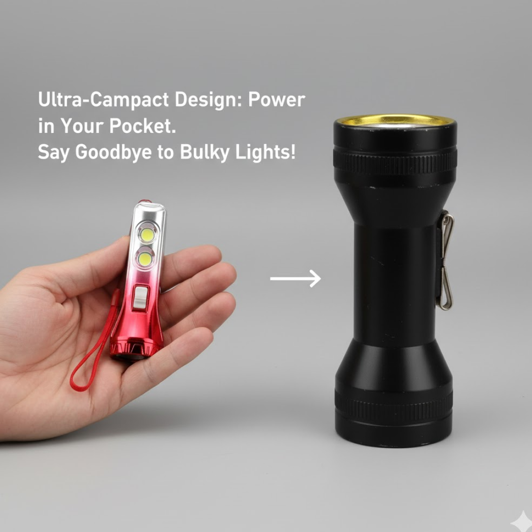 USB Rechargeable Emergency Flashlight