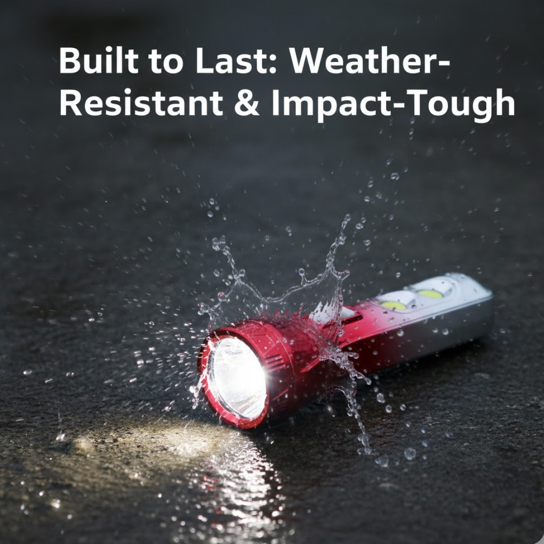 USB Rechargeable Emergency Flashlight