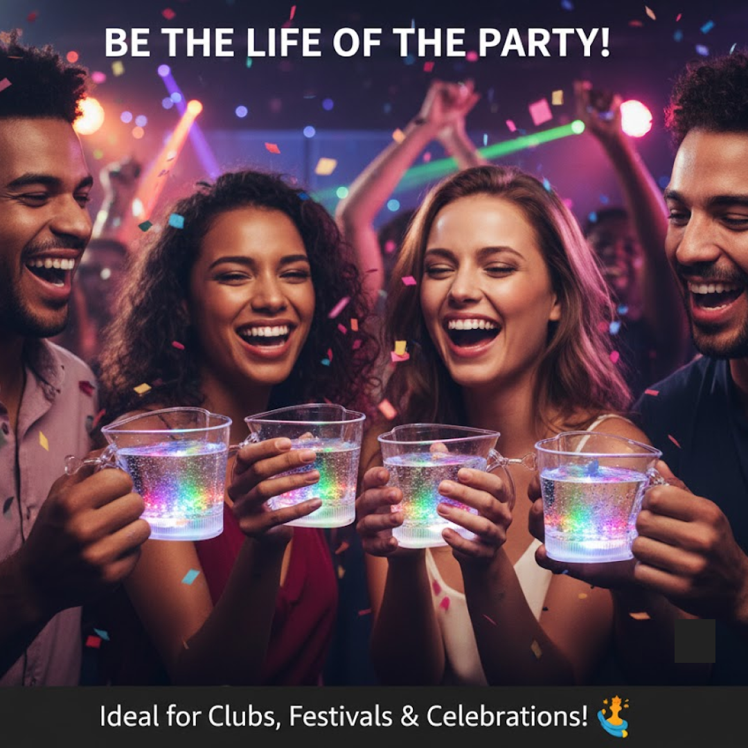 Heart LED Party Mug