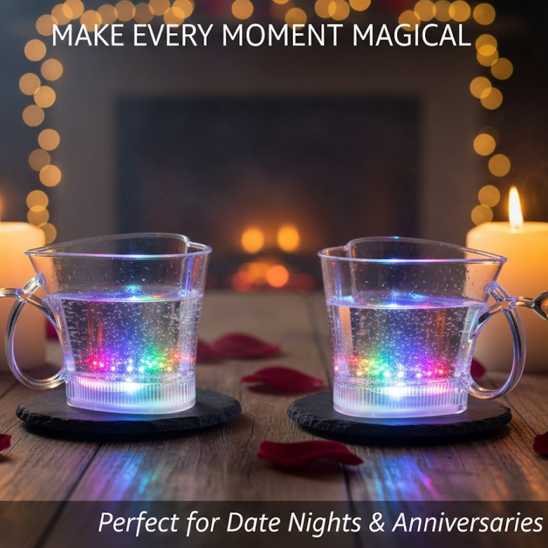 Heart LED Party Mug