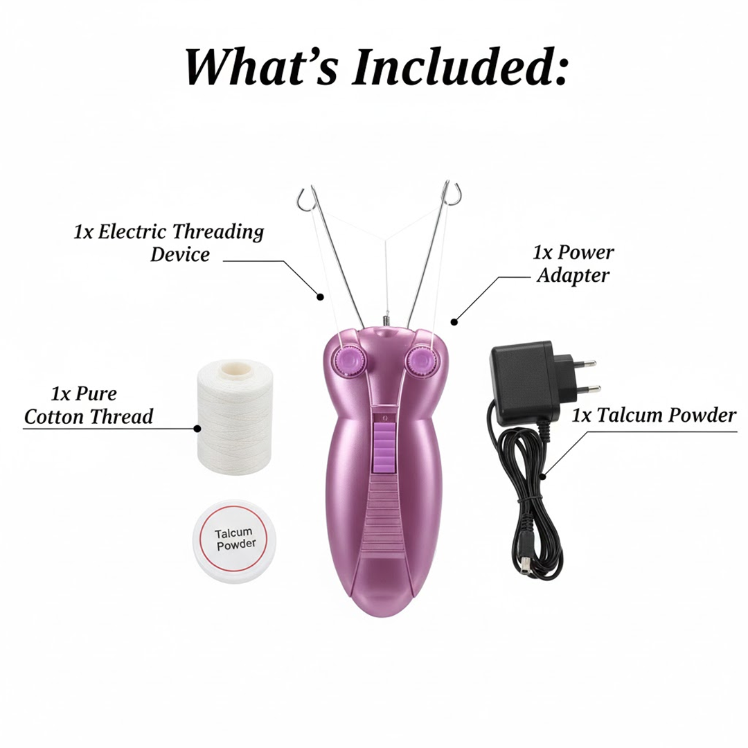 Facial Epilator Hair Removal Kit